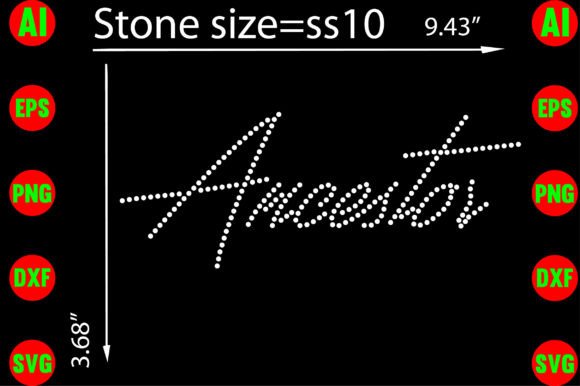 Ancestor Rhinestone Templates: A Designer's Guide