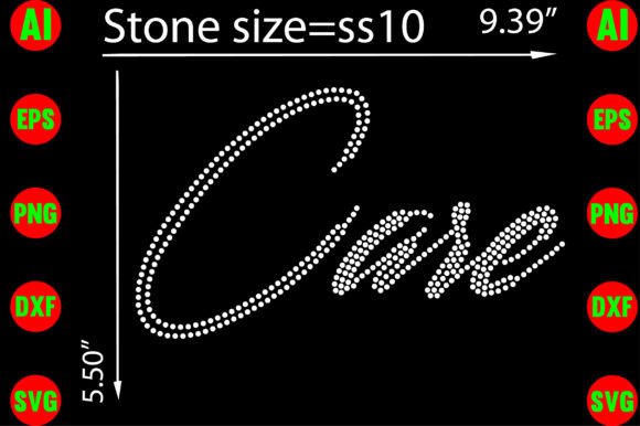 Care Rhinestone Templates: A Guide to This Premium Font Design