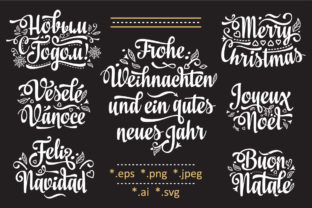 Celebrate Globally: Christmas Templates in Multiple Languages