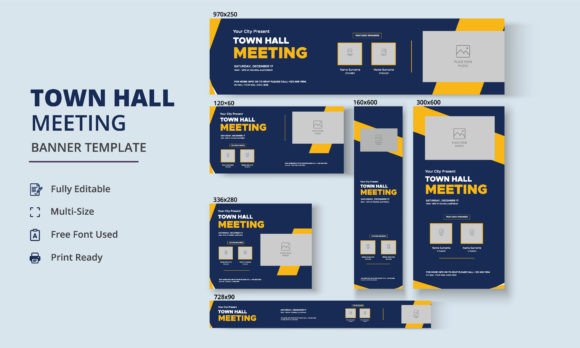 Designing Effective Town Hall Meeting Banner Templates