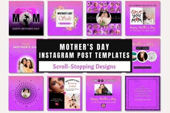 Elevate Your Mother's Day Social Media with These Canva Templates