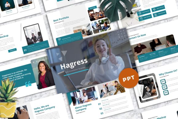 Modern Business Presentations with Hagress Templates