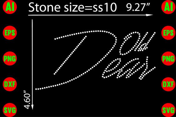 Old Dear Rhinestone Templates: Sparkle Meets Vintage Design