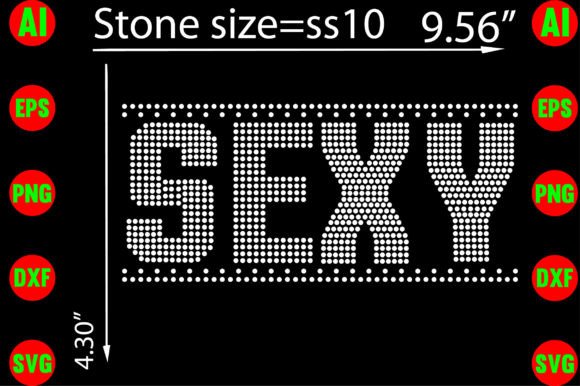 Sexy Rhinestone Templates: Bold, Glittery Design Files for Every Project