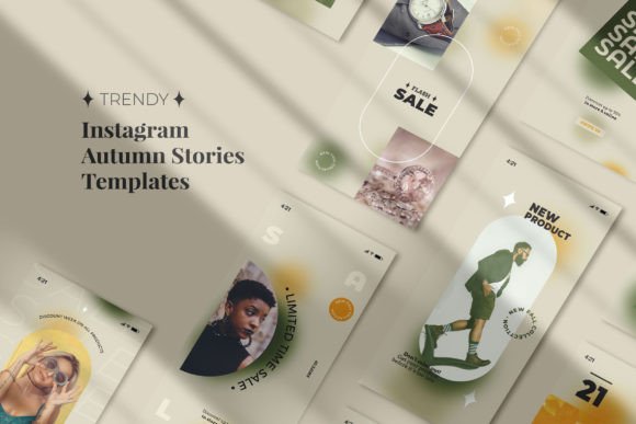 Trendy Autumn Story Templates: A Seasonal Design Toolkit