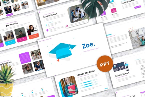 Zoe - University Powerpoint Templates: A Versatile Toolkit for Modern Presentations